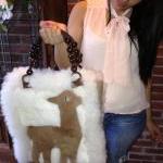 Llama Fur Tote Bag